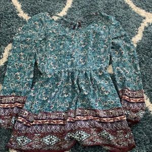 Flower printed Romper